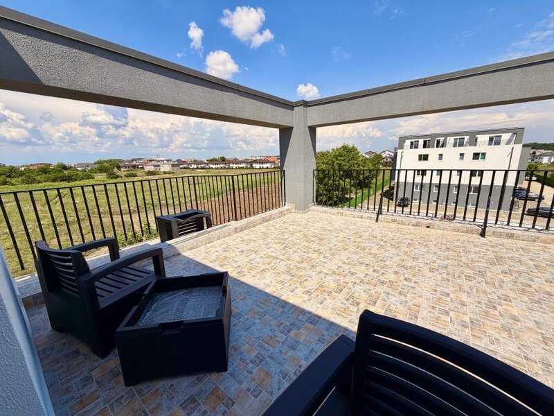 Otopeni Apartament 2 camere premium Lara Residence/30mp terasa