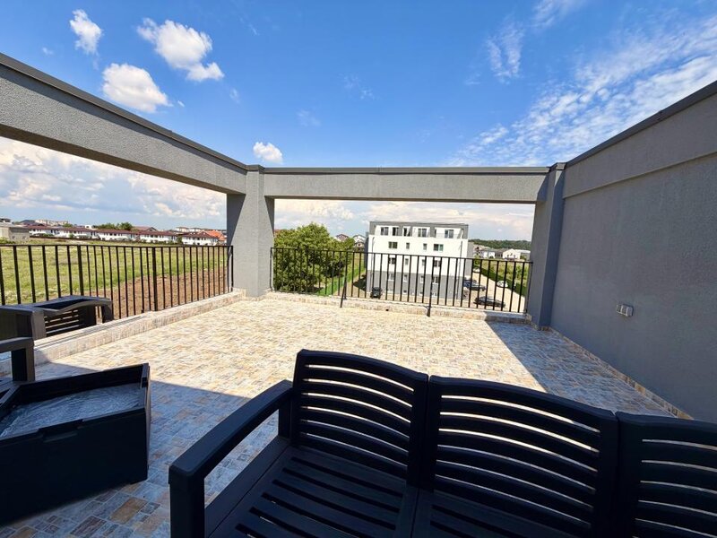 Otopeni Apartament 2 camere premium Lara Residence/30mp terasa